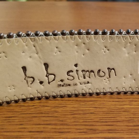 B.B. Simon Aliza-2 Belt w/ Horseshoe Buckle & Swarovski Crystals